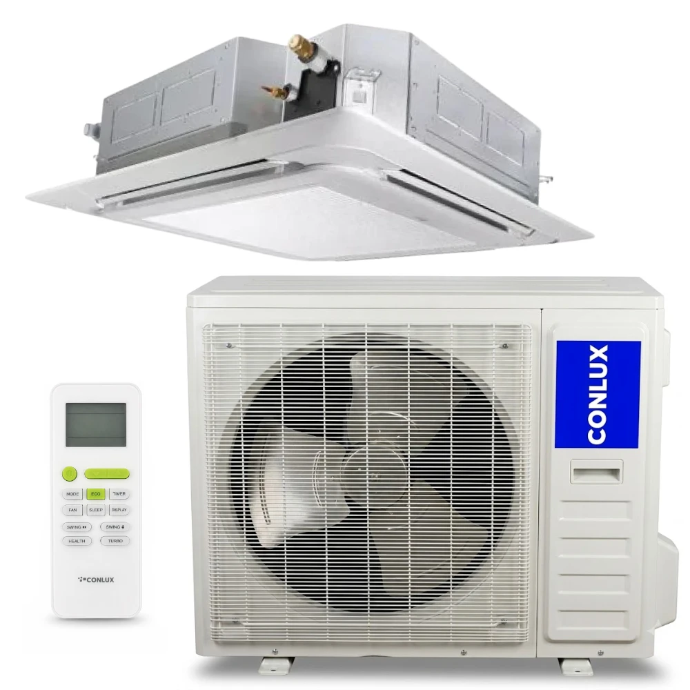 Ar Condicionado Conlux Cassette Inverter de 36.000 BTUs 50/60 Hz Com Wifi – Branco