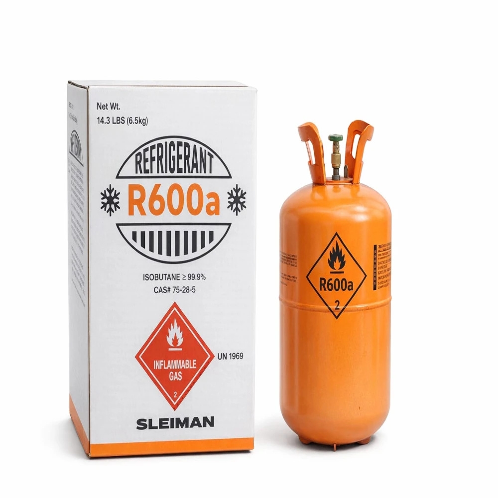 GAS REFRIGERANTE PARA AR COND. SLEIMAN R-600A 6,5KG