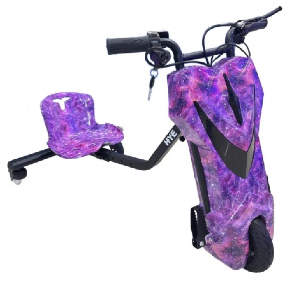 TRICICLO ELETRICO HYE-TR02 8.5" - PURPLE GALAX